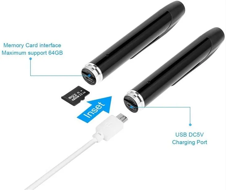 hidden 1080P pen camera
